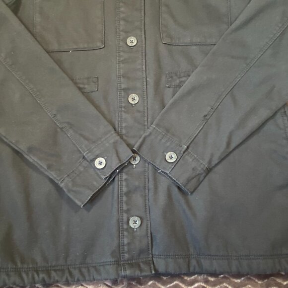 Hang Ten Sherpa Collar Fleece lined Jacket Button Front,Womens size M - Picture 3 of 11